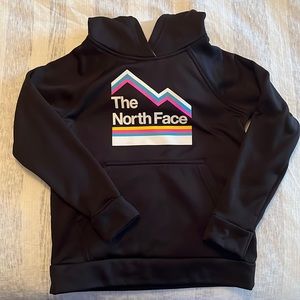 Girls North Face Hooded Sweatshirt